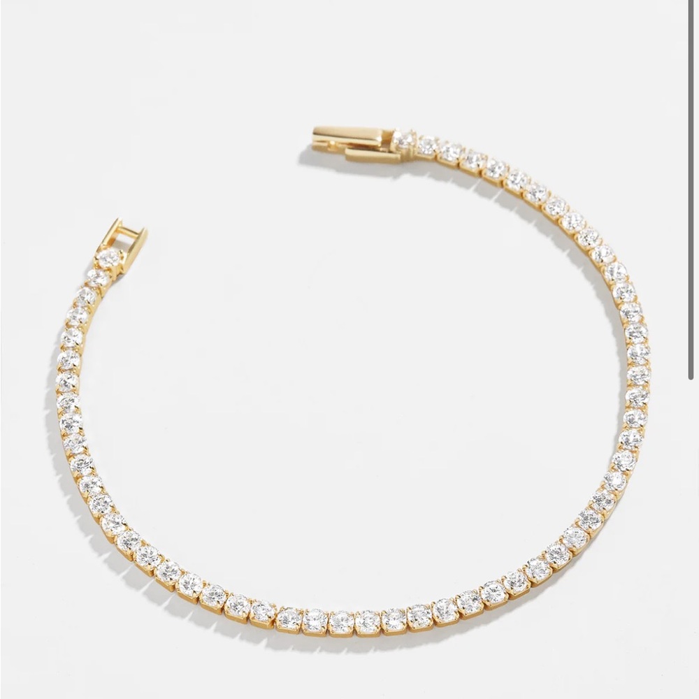 Baublebar Bennet Tennis Bracelet 18K Gold Plated Sterling Silver